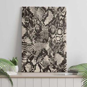 African Wild Animal Skins Canvas Wall Art Snake and Crocodile Mix Skin - African Pride