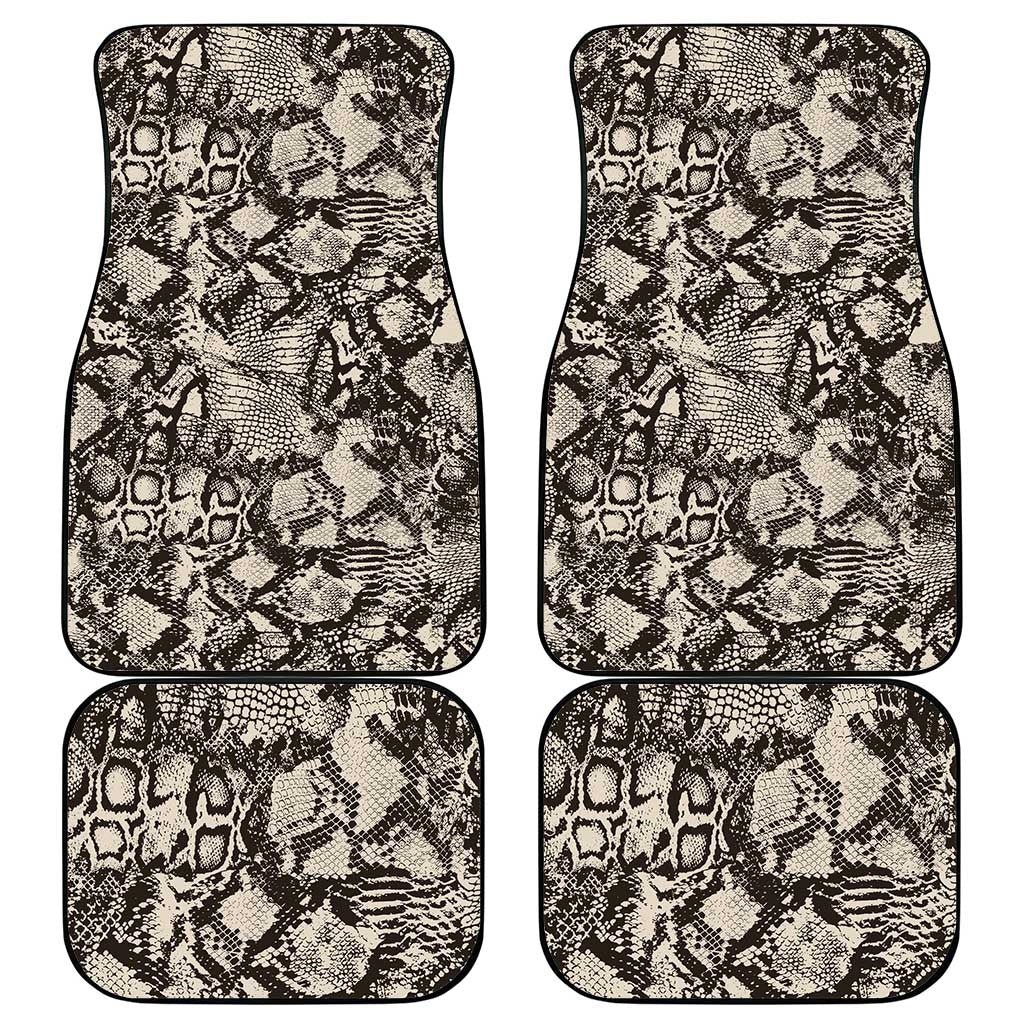 African Wild Animal Skins Car Mats Snake and Crocodile Mix Skin - African Pride