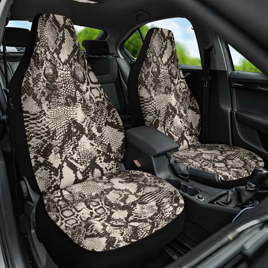 African Wild Animal Skins Car Seat Cover Snake and Crocodile Mix Skin - African Pride