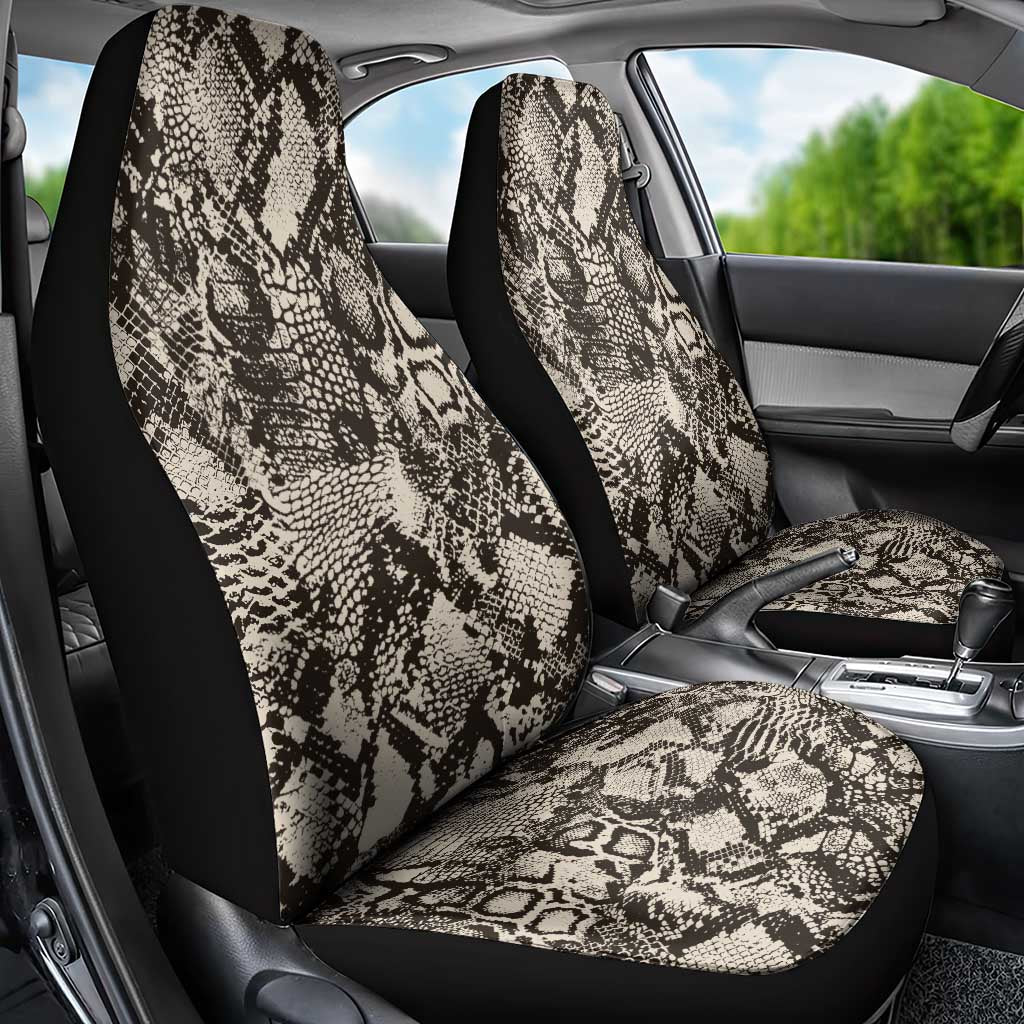 African Wild Animal Skins Car Seat Cover Snake and Crocodile Mix Skin - African Pride