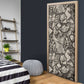 African Wild Animal Skins Door Cover Snake and Crocodile Mix Skin