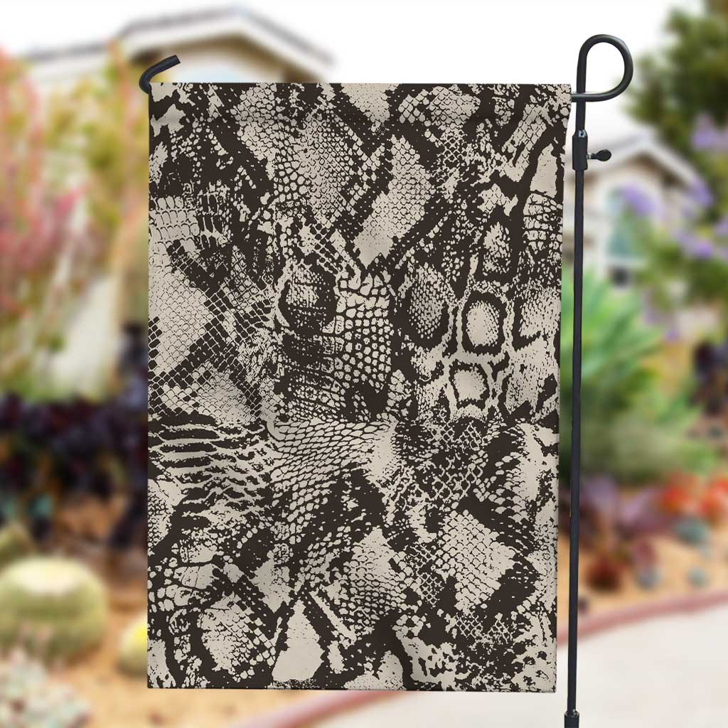African Wild Animal Skins Garden Flag Snake and Crocodile Mix Skin - African Pride