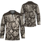 African Wild Animal Skins Hockey Jersey Snake and Crocodile Mix Skin