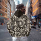 African Wild Animal Skins Hoodie Snake and Crocodile Mix Skin - African Pride