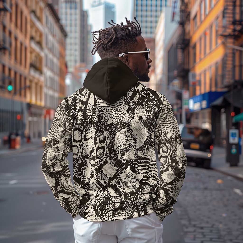 African Wild Animal Skins Hoodie Snake and Crocodile Mix Skin - African Pride