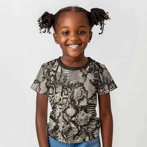 African Wild Animal Skins Kid T shirt Snake and Crocodile Mix Skin - African Pride