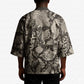African Wild Animal Skins Kimono Snake and Crocodile Mix Skin