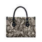 African Wild Animal Skins Leather Bag Snake and Crocodile Mix Skin