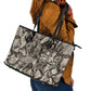African Wild Animal Skins Leather Tote Bag Snake and Crocodile Mix Skin - African Pride