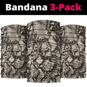 African Wild Animal Skins Neck Gaiter Snake and Crocodile Mix Skin - African Pride