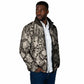 African Wild Animal Skins Padded Jacket Snake and Crocodile Mix Skin