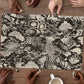 African Wild Animal Skins Puzzle Snake and Crocodile Mix Skin