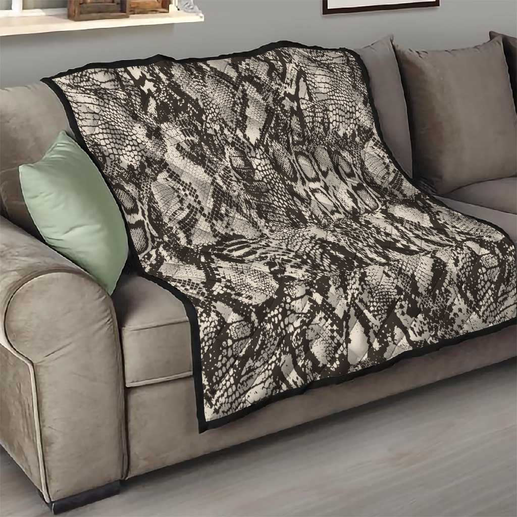 African Wild Animal Skins Quilt Snake and Crocodile Mix Skin - African Pride