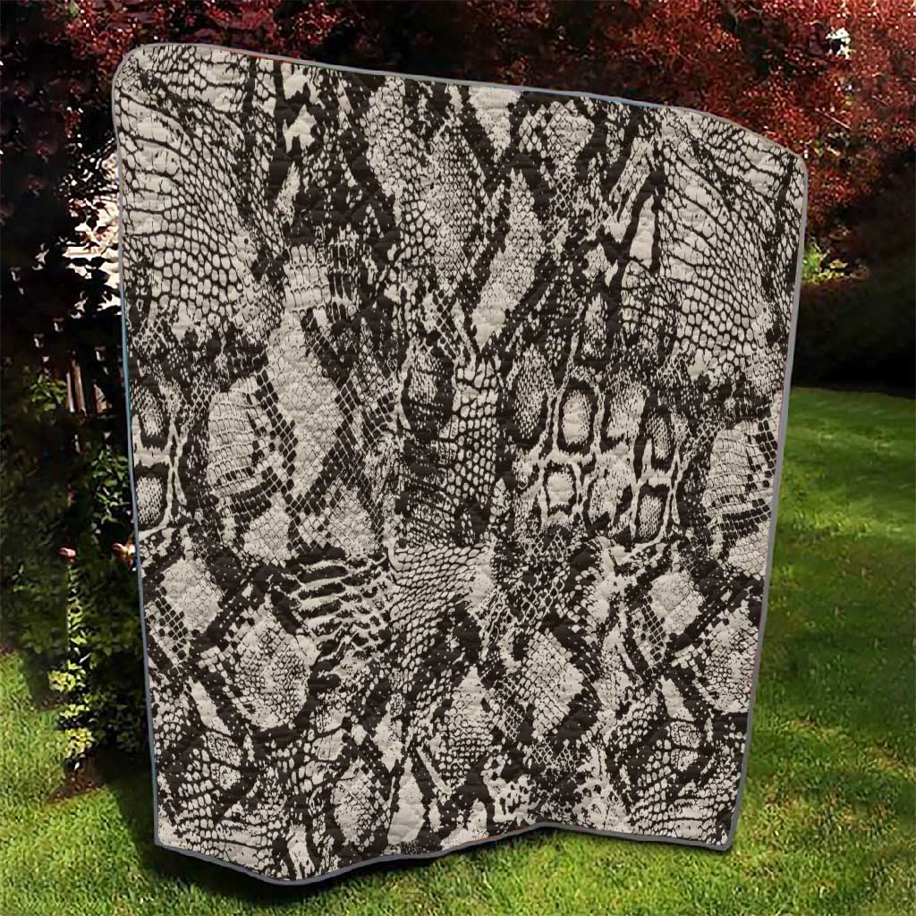 African Wild Animal Skins Quilt Snake and Crocodile Mix Skin - African Pride