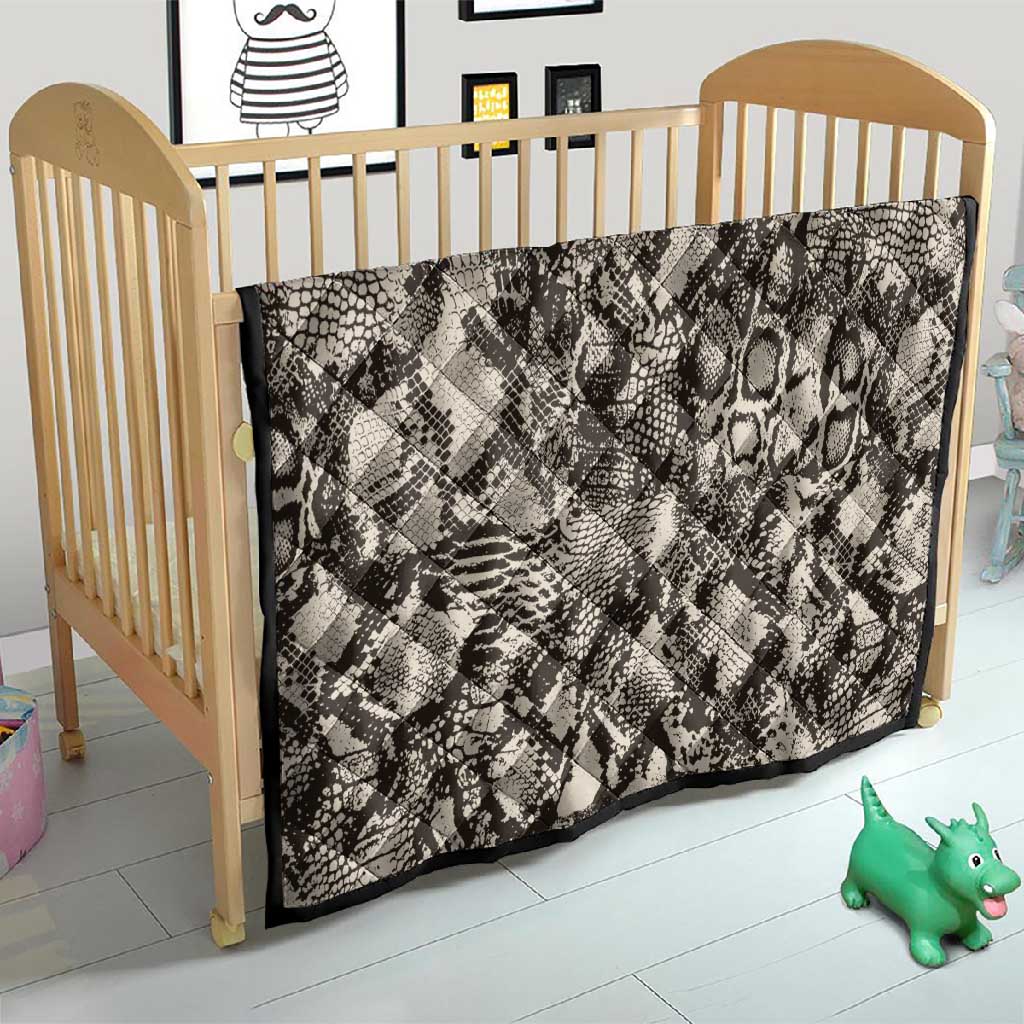 African Wild Animal Skins Quilt Snake and Crocodile Mix Skin - African Pride