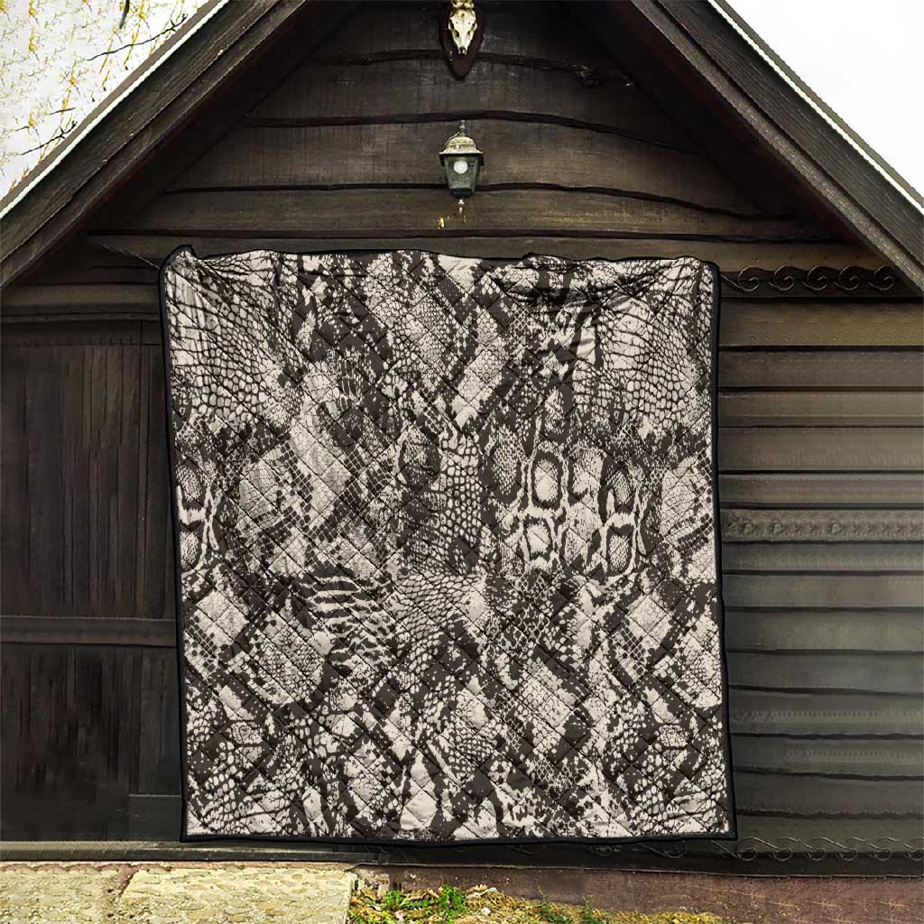 African Wild Animal Skins Quilt Snake and Crocodile Mix Skin - African Pride