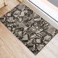 African Wild Animal Skins Rubber Doormat Snake and Crocodile Mix Skin - African Pride
