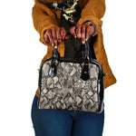 African Wild Animal Skins Shoulder Handbag Snake and Crocodile Mix Skin - African Pride