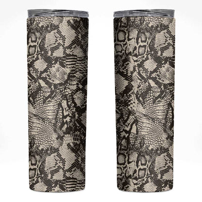 African Wild Animal Skins Skinny Tumbler Snake and Crocodile Mix Skin - African Pride