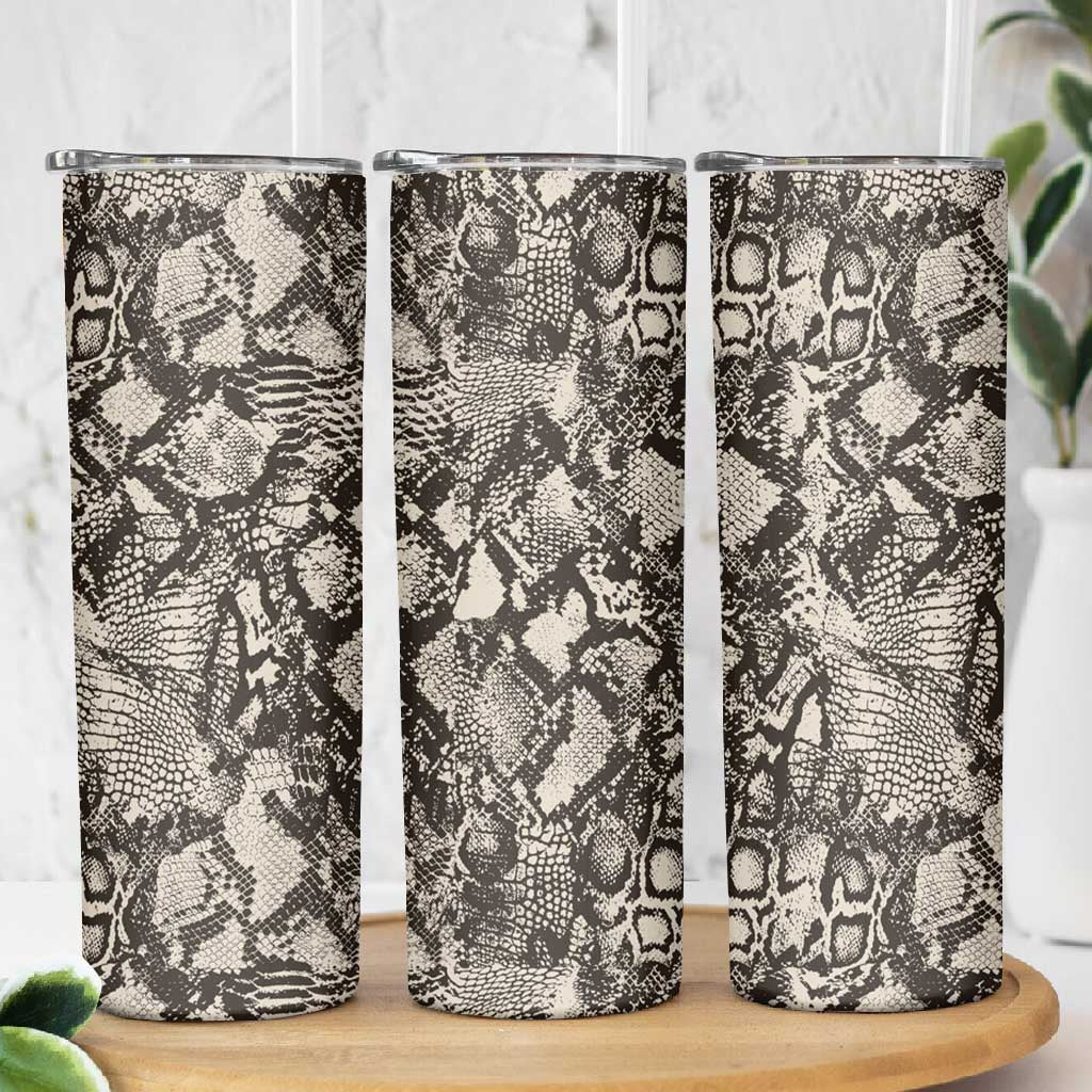 African Wild Animal Skins Skinny Tumbler Snake and Crocodile Mix Skin - African Pride