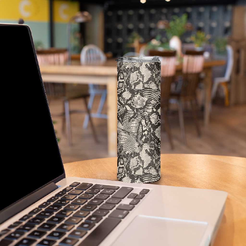 African Wild Animal Skins Skinny Tumbler Snake and Crocodile Mix Skin - African Pride