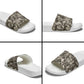 African Wild Animal Skins Slide Sandals Snake and Crocodile Mix Skin