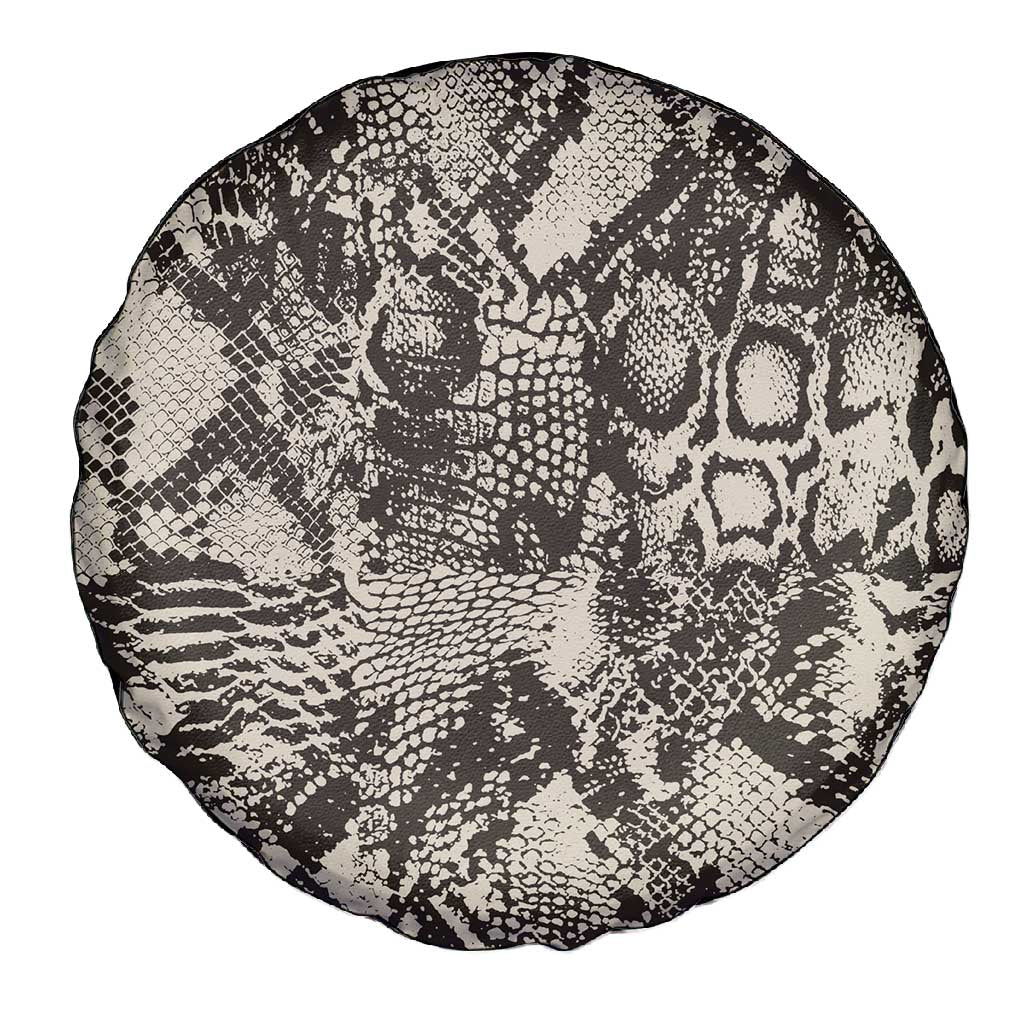 African Wild Animal Skins Spare Tire Cover Snake and Crocodile Mix Skin - African Pride