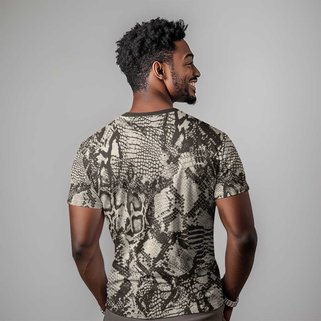 African Wild Animal Skins T shirt Snake and Crocodile Mix Skin - African Pride
