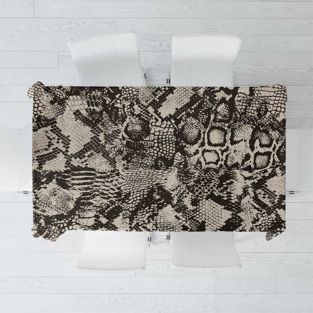 African Wild Animal Skins Tablecloth Snake and Crocodile Mix Skin - African Pride
