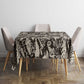 African Wild Animal Skins Tablecloth Snake and Crocodile Mix Skin - African Pride