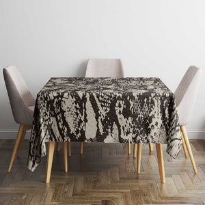 African Wild Animal Skins Tablecloth Snake and Crocodile Mix Skin - African Pride