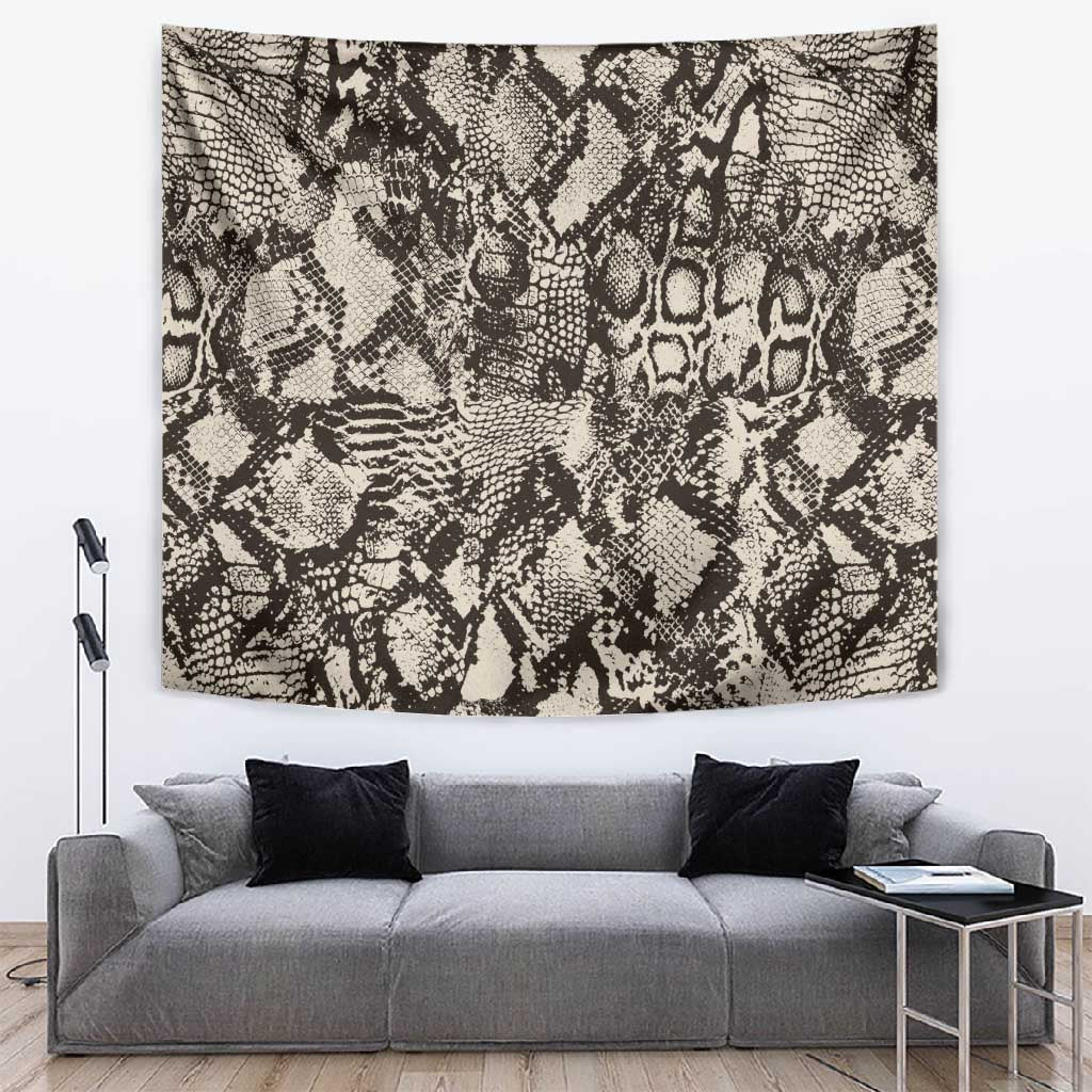 African Wild Animal Skins Tapestry Snake and Crocodile Mix Skin - African Pride