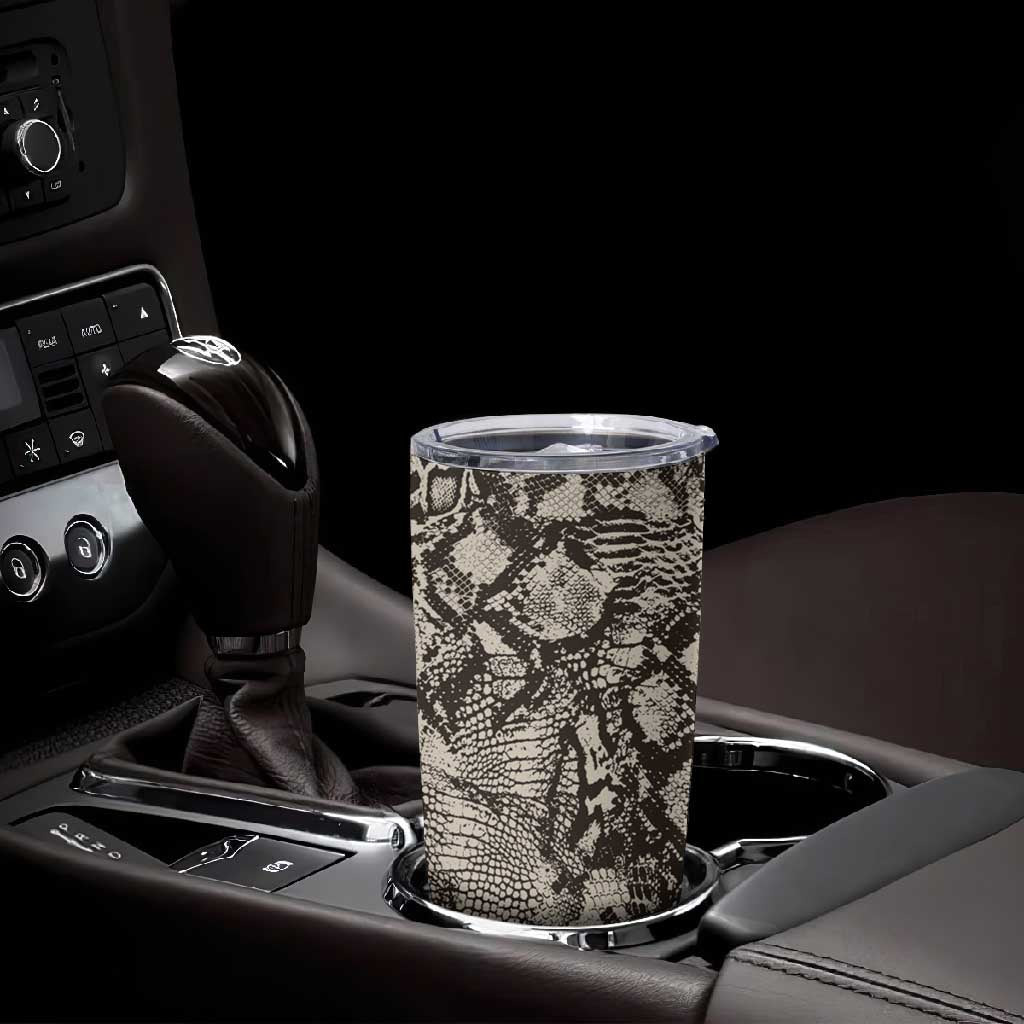African Wild Animal Skins Tumbler Cup Snake and Crocodile Mix Skin - African Pride