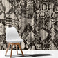 African Wild Animal Skins Window Curtain Snake and Crocodile Mix Skin - African Pride