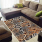 African Wild Animal Skins Area Rug Vintage Snake Skin Pattern - African Pride