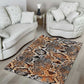African Wild Animal Skins Area Rug Vintage Snake Skin Pattern - African Pride