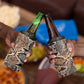 African Wild Animal Skins 4 in 1 Can Cooler Tumbler Vintage Snake Skin Pattern - African Pride