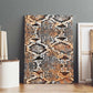 African Wild Animal Skins Canvas Wall Art Vintage Snake Skin Pattern - African Pride