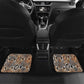 African Wild Animal Skins Car Mats Vintage Snake Skin Pattern - African Pride