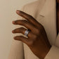 African Wild Animal Skins Classic Ring Vintage Snake Skin Pattern - African Pride