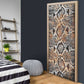African Wild Animal Skins Door Cover Vintage Snake Skin Pattern
