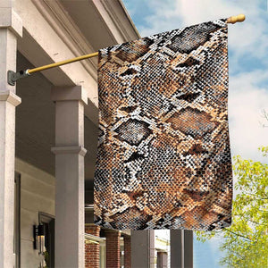 African Wild Animal Skins Garden Flag Vintage Snake Skin Pattern - African Pride