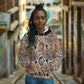 African Wild Animal Skins Hoodie Vintage Snake Skin Pattern - African Pride