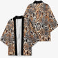 African Wild Animal Skins Kimono Vintage Snake Skin Pattern