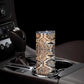African Wild Animal Skins Skinny Tumbler Vintage Snake Skin Pattern - African Pride