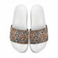 African Wild Animal Skins Slide Sandals Vintage Snake Skin Pattern