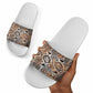 African Wild Animal Skins Slide Sandals Vintage Snake Skin Pattern
