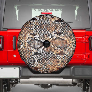 African Wild Animal Skins Spare Tire Cover Vintage Snake Skin Pattern - African Pride