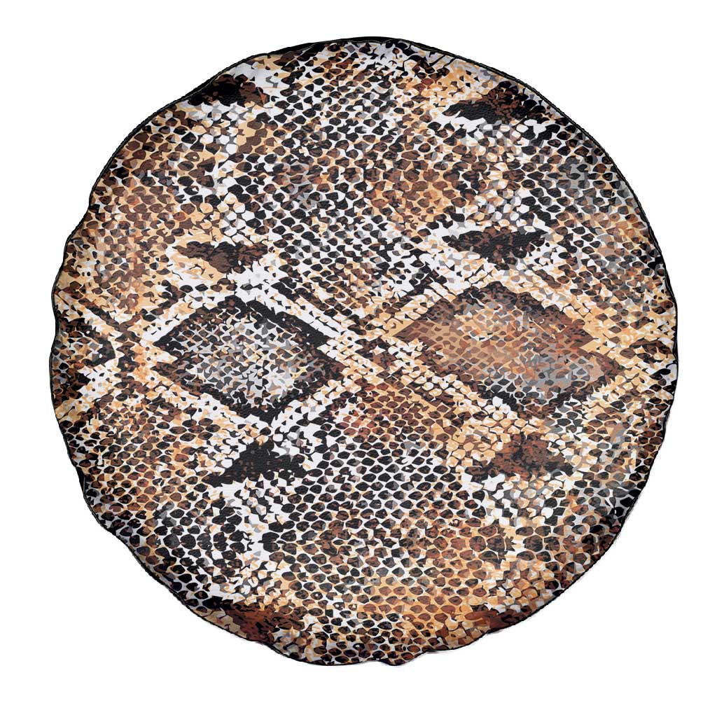 African Wild Animal Skins Spare Tire Cover Vintage Snake Skin Pattern - African Pride