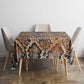 African Wild Animal Skins Tablecloth Vintage Snake Skin Pattern - African Pride